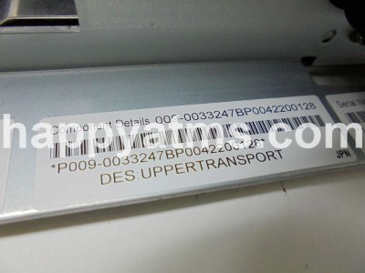 NCR Upper Transport, GBRU/GBRU2, NCR upper transport removable reject BIN (KD02161-D311) CR 009-0028598 PN: 009-0033247, 90033247, 0090033247