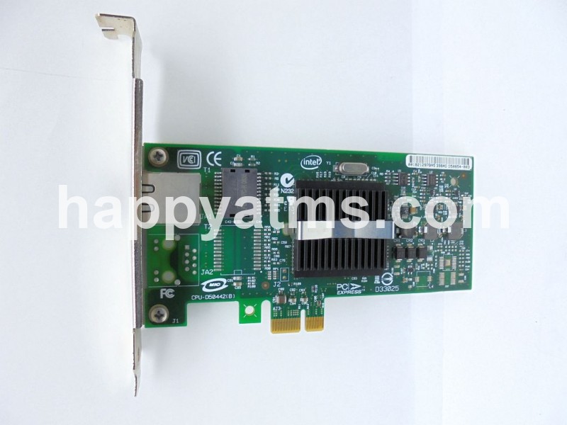 Intel PRO/1000 PT Desktop Adapter, RJ45, 10/100/1000, PCIe, 82572El PN: EXPI9300PTBLK, 9300PTBLK
