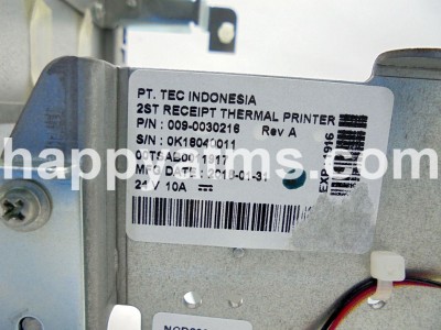 NCR 2ST THERMAL RECEIPT PRINTER DUAL ROLL DUAL SIDED PN: 009-0030216, 90030216, 0090030216