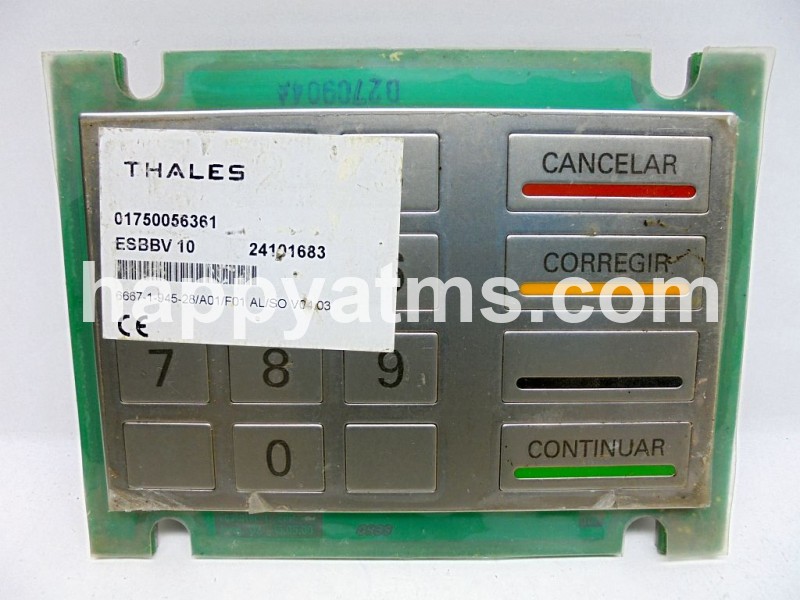 Wincor Nixdorf V4 EPP Spain BBV _GPO PN: 1750056361, 1750056361