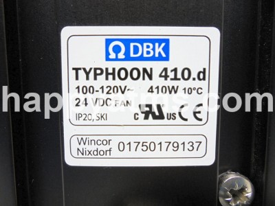 Wincor Nixdorf heater 410W/115V with fan 24V PN: 1750179137, 1750179137