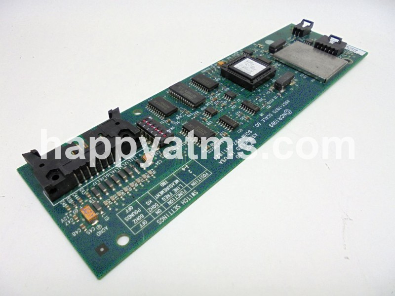 NCR ASSY-7875 SCALE BD. PN: 497-0411823, 4970411823