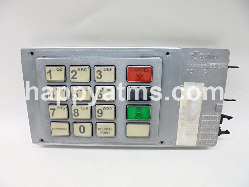 NCR EPP V3 ENGLISH POLY PCI KEYBOARD PN: 445-0661401, 4450661401