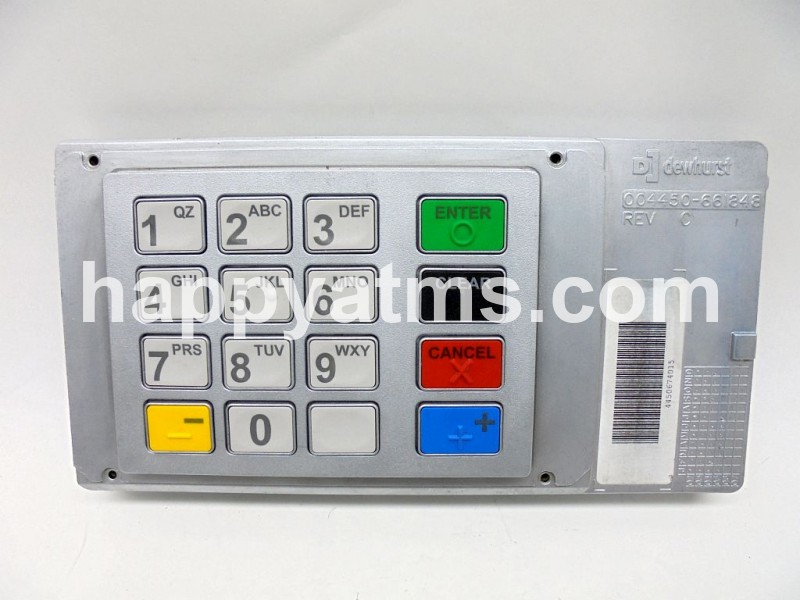 NCR EPP PLASTIC KEY TIP KEYBOARD, US 3, 5808-K015 PN: 445-0662615, 4450662615
