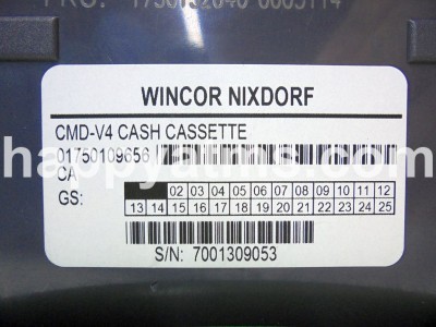 Wincor Nixdorf CMD-V4 CASH CASSETTE PN: 01750109656, 1750109656