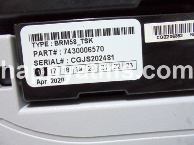 Hyosung FRONT TRANSPORT BRM58_TSK PN: 7430006567, 7430006567
