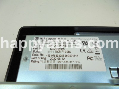 NCR NCR DISPLAY PANEL MODEL NCR F10 SBL PN: 445-0783939, 4450783939 PN: 445-0783939, 4450783939