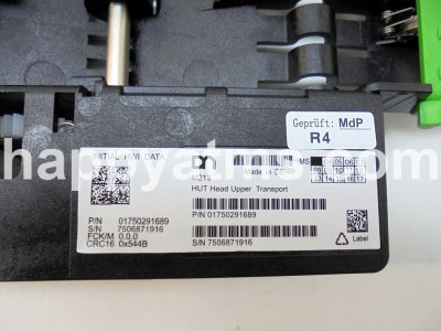 Wincor Nixdorf DN200 HUT Head Upper Transport PN: 01750291689, 1750291689