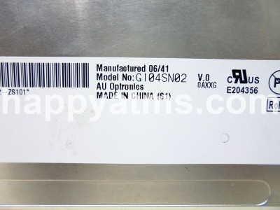 Diebold AUO LCD G104SN02 V0 PN: G104SN02, 104SN02