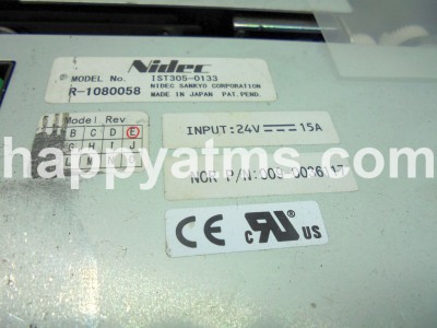 NCR CHEQUE READER FOR ATM NIDEC IST305-0133 PN: 009-0036117, 90036117, 0090036117