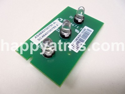 NCR SELF SERV SDM MASTER LED BOARD ASSEMBLY PN: 484-0100790, 4840100790