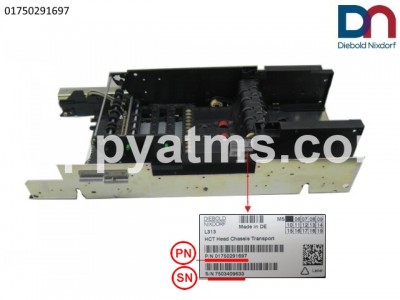 Diebold Nixdorf HCT Head Chassis Transport PN: 01750291697, 1750291697