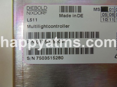 Diebold MULTILIGHTCONTROLLER PN: 01750252044, 1750252044
