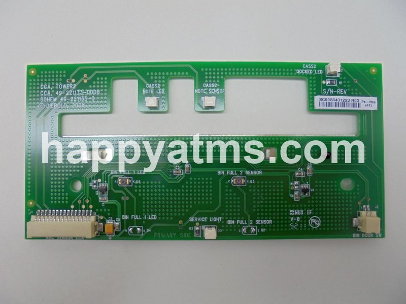 Diebold CCA, TOWER2, ESC PN: 49-221133-000B, 49221133000B