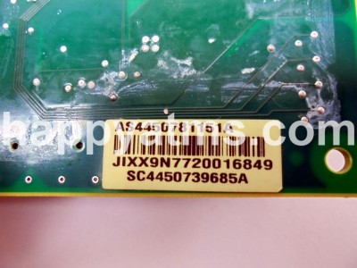 NCR SPS CONTROL BOARD - TOP LEVEL ASSEMBLY PN: 445-0781151, 4450781151