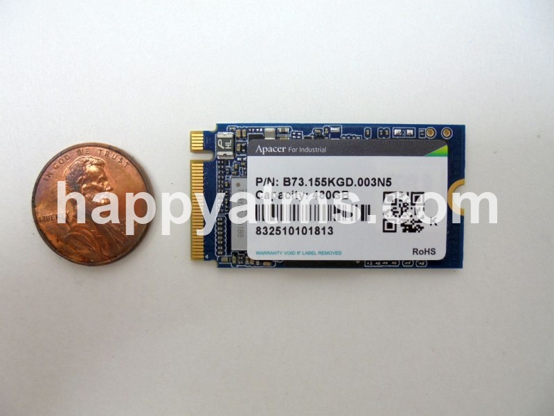 NEW NCR Apacer Industrial M.2 NVMe SSD 480GB, 42mm TLC NAND 3.3V B73.135KGB.00102 PN: 006-8628457, 68628457, 0068628457