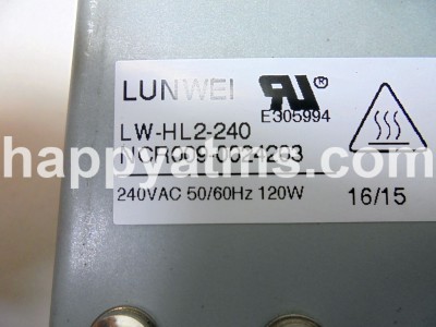 NCR SLIMLINE HEATER 120W 240V PN: 009-0024203, 90024203, 0090024203