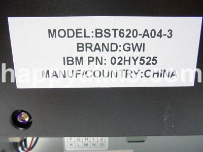 Other GWI MOTOR DRIVEN CARD READER PN: 02HY525, 2HY525