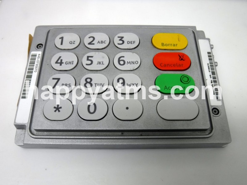 NCR EPP Keyboard Spanish PN: 445-0766018, 4450766018