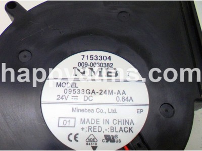 NCR DC BLOWER FAN PN: 009-0030382, 90030382, 0090030382