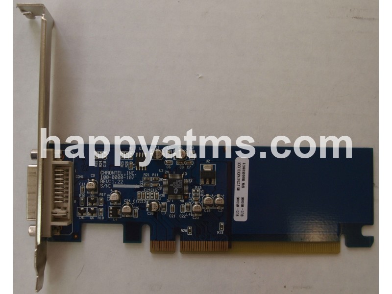 Diebold PCI-E DVI VIDEO CARD PN: 39-017331-000A, 39017331000A PC Core image