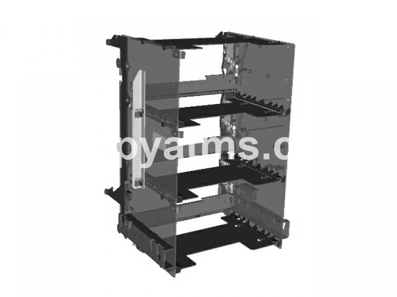 Wincor Nixdorf chassis 3 Reel Stor II ATS UT assy PN: 01750206643, 1750206643 Cabinetry / Fascia image