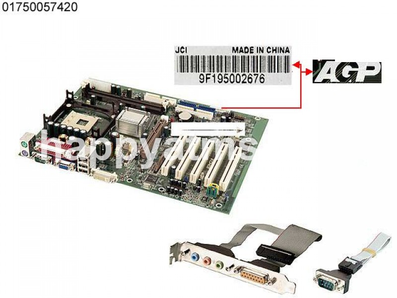 Wincor Nixdorf P195 P4 motherboard kit PN: 01750057420, 1750057420 PC Core image