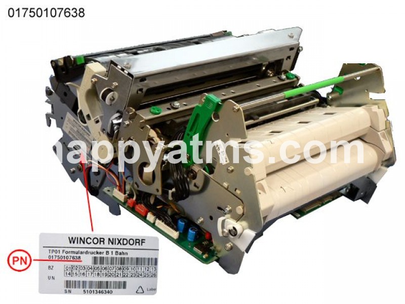 Wincor Nixdorf TP01 form printer B 1 paperstock PN: 01750107638, 1750107638 Printers image