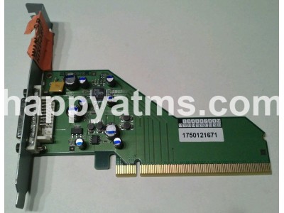 Wincor Nixdorf DVI-ADD2-PCIe-x16_shield AB PN: 01750121671, 1750121671 PC Core image