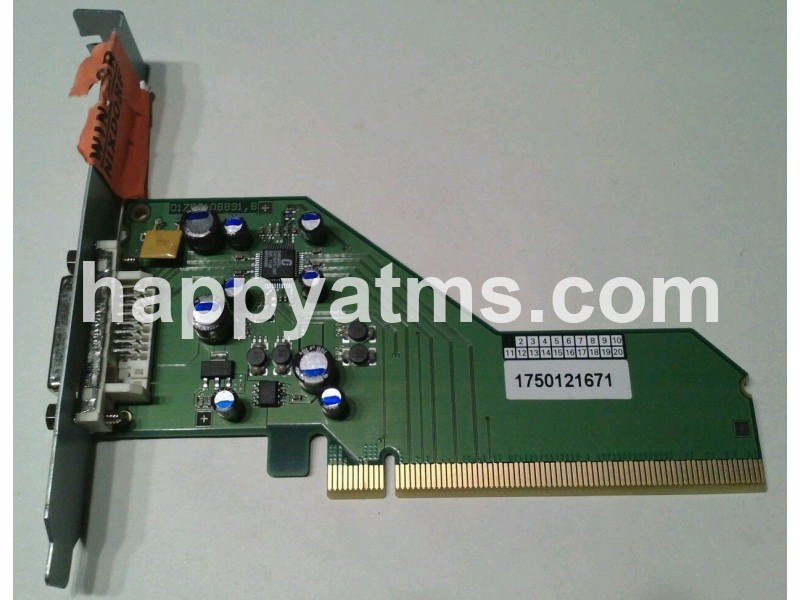 Wincor Nixdorf DVI-ADD2-PCIe-x16_shield AB PN: 01750121671, 1750121671 PC Core image