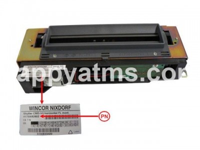 Wincor Nixdorf SHUTTER CMD V4 HORZ FL PN: 01750082602, 1750082602