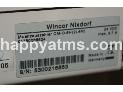 Wincor Nixdorf COIN PAYMENT MODULE PN: 01750088624, 1750088624 Deposit Modules image