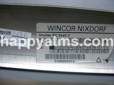 Wincor Nixdorf Shutter PC 2xx0 II PN: 01750029000, 1750029000 Dispensers image