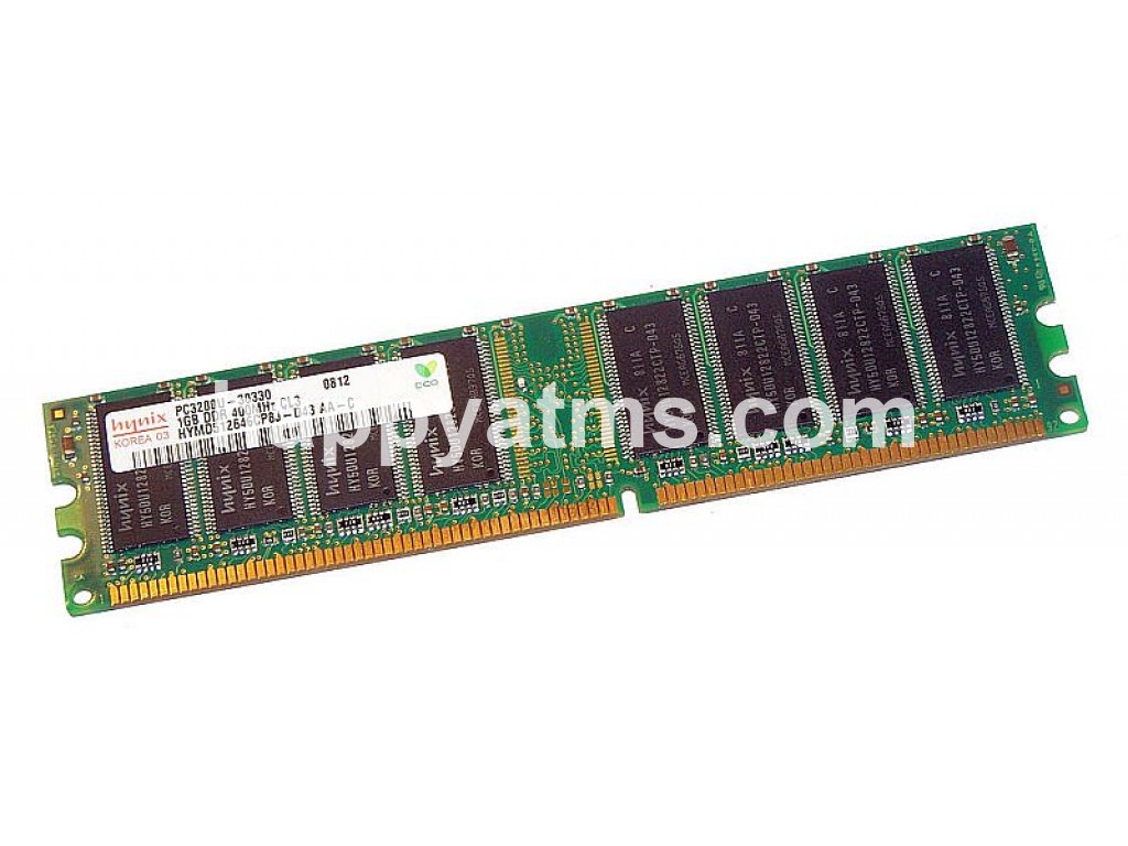 Hynix 1GB DDR1 RAM PC3200U 400MHz CL3 HYMD512646CP8J-D43 AA-A Memory, HYMD512646CP8JD43 | Hynix happyATMs.com