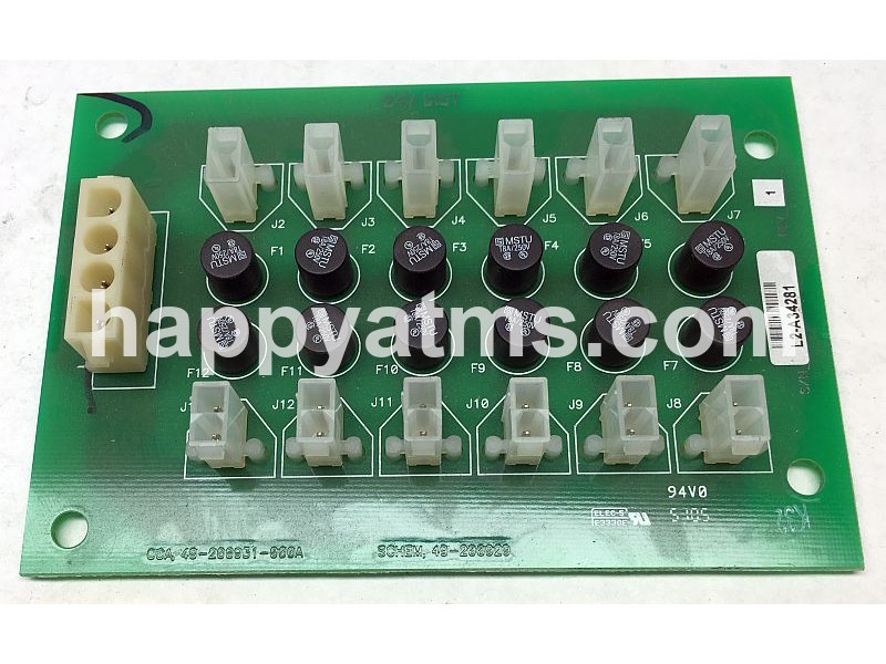Diebold PCB POWER DISTRIBUTION BOARD 24V PN: 49-200931-000A, 49200931000A Power Supplies image