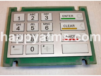 Wincor Nixdorf Keyboard V5 EPP USA Reverse -PC PN: 01750073959, 1750073959 Keyboards image