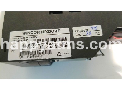 Wincor Nixdorf shutter horiz. 8x CMD FL PN: 01750166396, 1750166396 Dispensers image