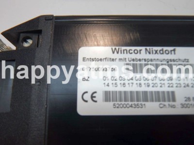 Wincor Nixdorf radio noise filter w.overvoltage protect PN: 01750093756, 1750093756 Power Supplies image