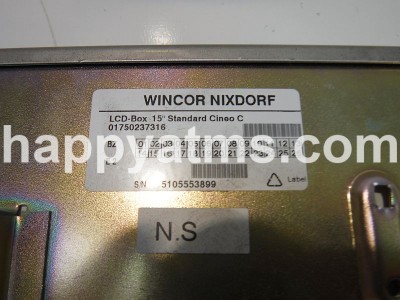 Wincor Nixdorf LCD-Box_15inch_standard_CineoC PN: 01750237316, 1750237316 Displays, Cabinetry / Fascia image