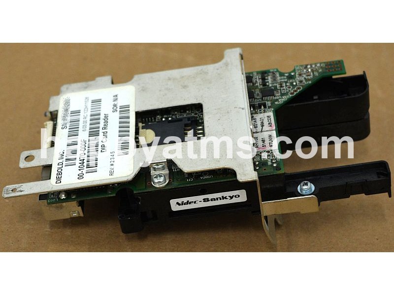 Diebold DIP CARD READER TRACK 123 W/ SMART / EMV READER PN: 00-104470-000F, 104470000F, 00104470000F Card Readers image