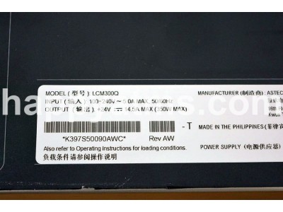 Diebold POWER SUPPLY FOR 5500 PN: LCM300Q Power Supplies image