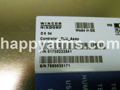 Wincor Nixdorf Controller_TLU_Assy PN: 01750222841, 1750222841 Power Supplies image