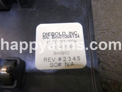 Diebold ASSY,PLATEN,RETURN,C PN: 49-223903-000A, 49223903000A Other Parts image