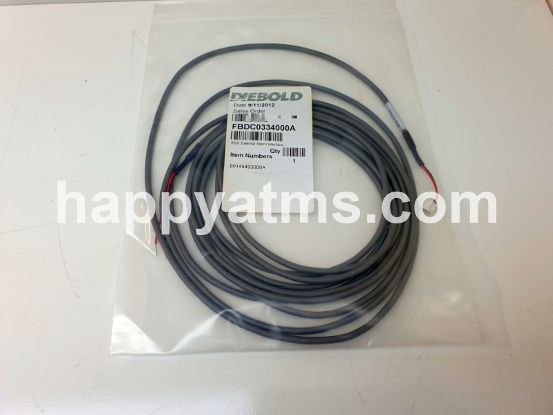 UNUSED Diebold ASD External Alarm Interface PN: 00-148493-000A, 148493000A, 00148493000A Cables image