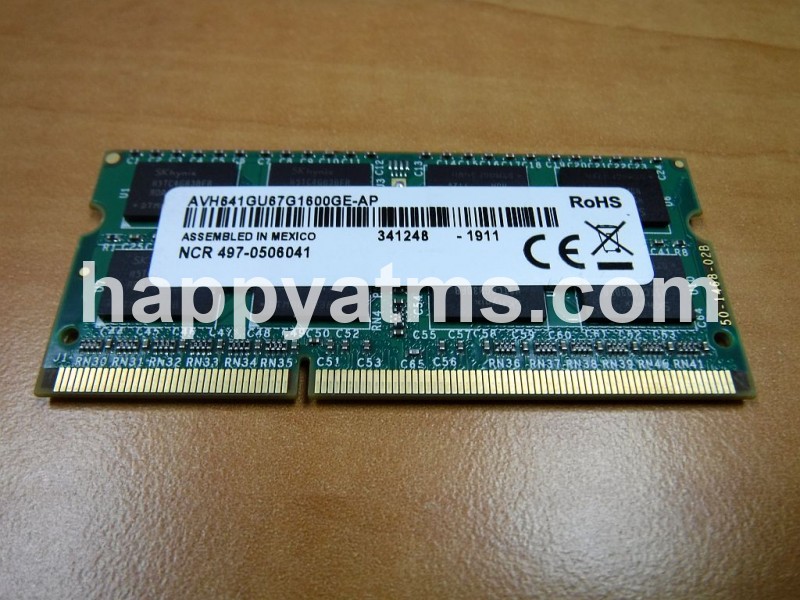 NCR MEMORY MODULE-8GB 1600MHZ DDR3 PN: 497-0506041, 4970506041 PC Core image