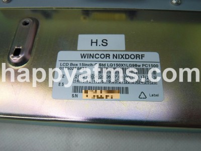 Wincor Nixdorf LCD Box 15inch-C Std LQ150X1LG98w PC1500 PN: 01750256631, 1750256631 Displays image