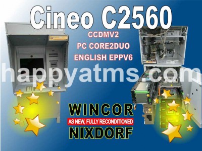 AS NEW FULLY RECONDITIONED Wincor Nixdorf CINEO C2560 SWAP-PC EPC_A4 CORE2DUO-E8400, EPP6, TP25, CMDV5, CCDM V2 COMPLETE ATM