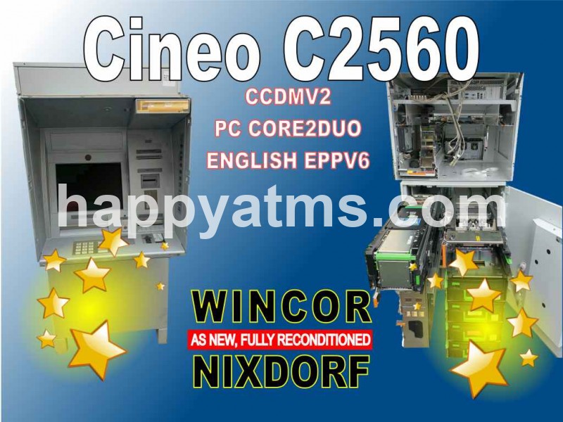 Wincor Nixdorf CINEO C2560 SWAP-PC EPC_A4 CORE2DUO-E8400, EPP6, TP25, CMDV5, CCDM V2 COMPLETE ATM Wincor Nixdorf image