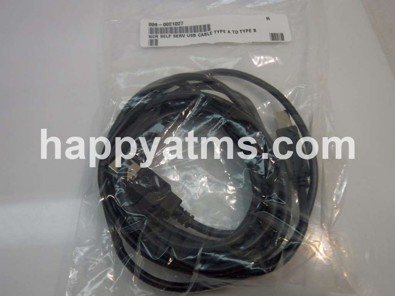 UNUSED NCR NCR SELF SERV USB CABLE TYPE A TO TYPE B PN: 009-0021027, 90021027, 0090021027