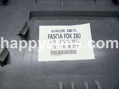 Wincor Nixdorf 280 FL FASCIA FDK 280 PN: 01750243336, 1750243336